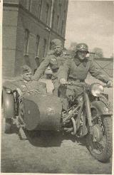 72k WW2 photo of early BMW-R12, 9th company of 25th Infantry Regiment