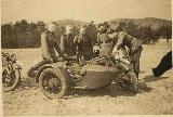 72k 1939 photo of early BMW-R12, Wehrmacht drivers school