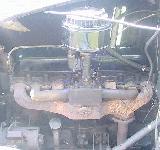 34k photo of 1933 Chevrolet sedan, engine