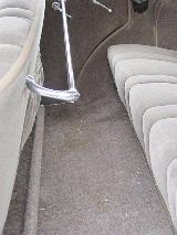 47k photo of 1933 Chevrolet sedan, rear seat