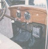 14k photo of 1935 Chrysler C6 Airstream coupe, dashboard