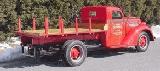 11k photo of 1937 Diamond T stakebed truck