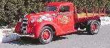 41k photo of 1937 Diamond T stakebed truck