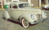 27k photo of 1940 Ford V8 DeLuxe opera coupe