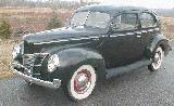 38k photo of 1940 Ford V8 DeLuxe Tudor sedan