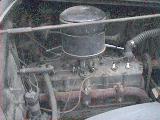 47k photo of 1937 Nash Lafayette 400 sedan, engine