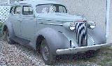40k photo of 1937 Nash Lafayette 400 sedan with Ambassador grille(?)