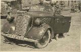 62k WW2 photo of 1936 Opel 2,0 Ltr. Wehrmacht Cabriolet in Russia