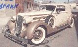 19k photo of 1936 Packard 1408 LeBaron Dietrich convertible victoria