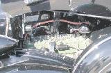 38k photo of 1937 Packard 120C 4-door touring sedan, engine