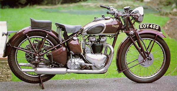 Oldtimer gallery. Motorcycles. Triumph-5T